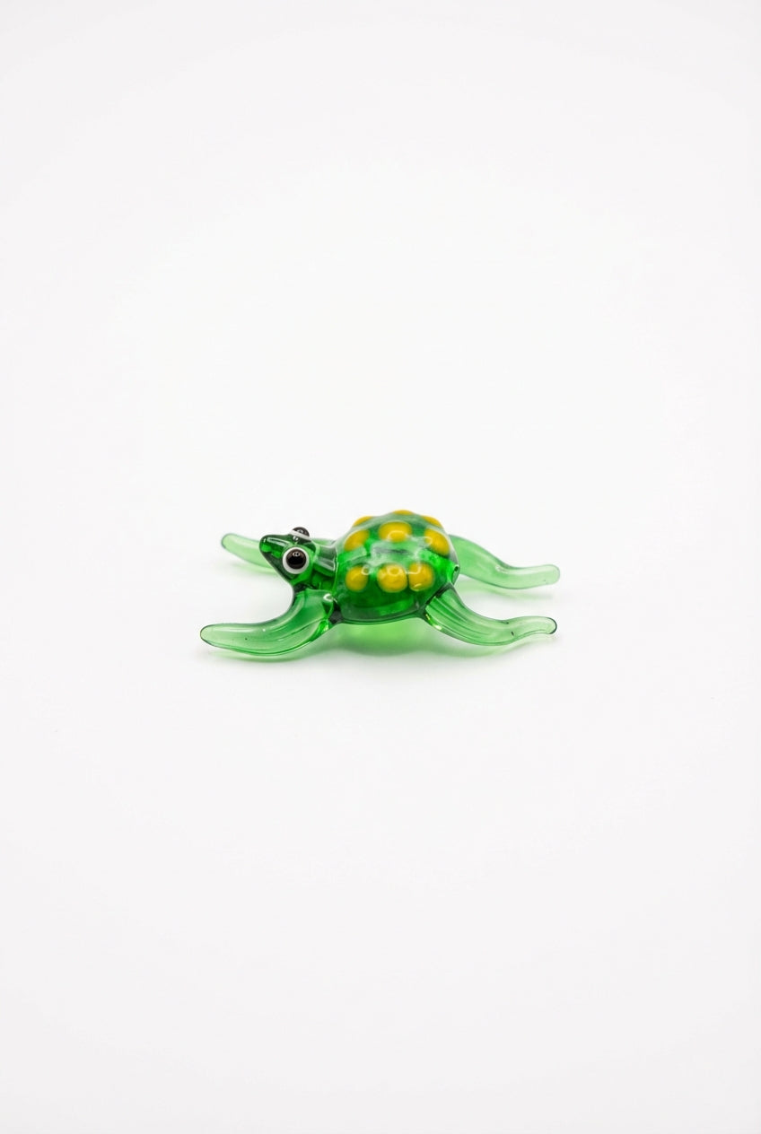 Frosch Glasfigur