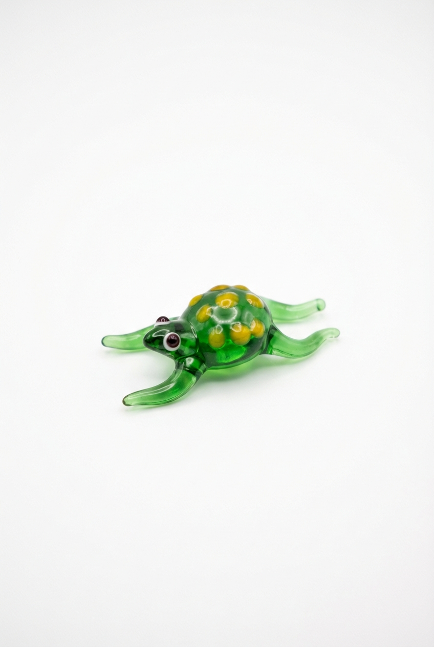 Frosch Glasfigur