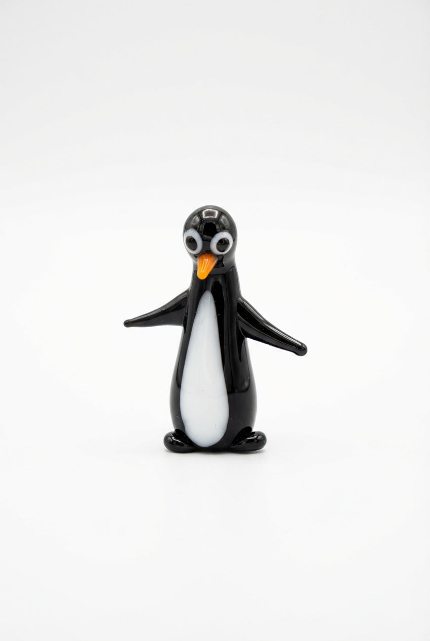 Pinguin Glasfigur