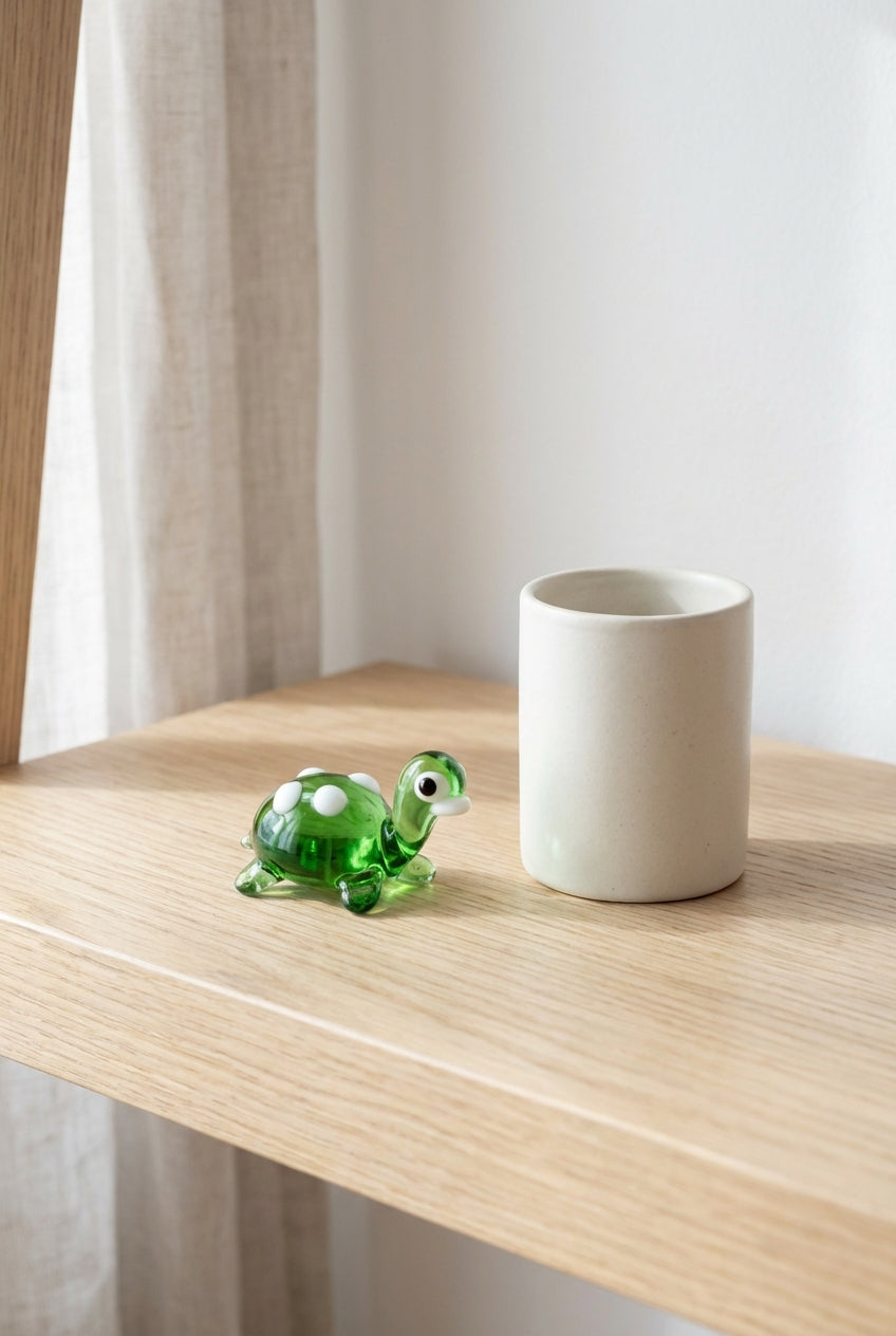 Schildkröte Glasfigur