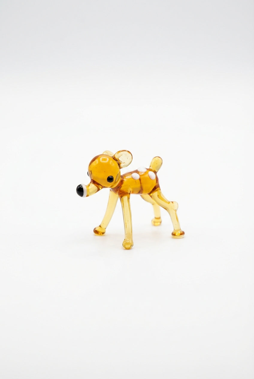 Bambi Hirsch Glasfigur