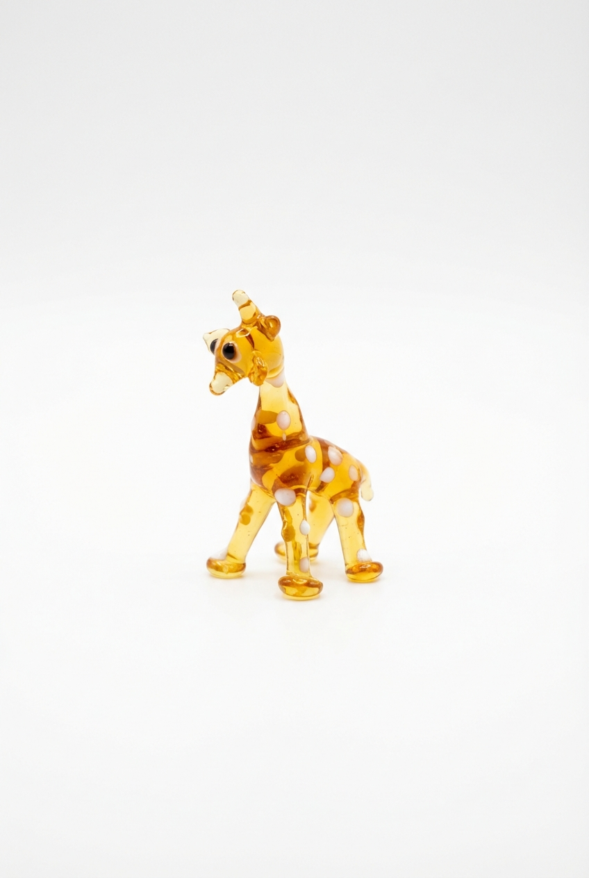 Giraffe Glasfigur
