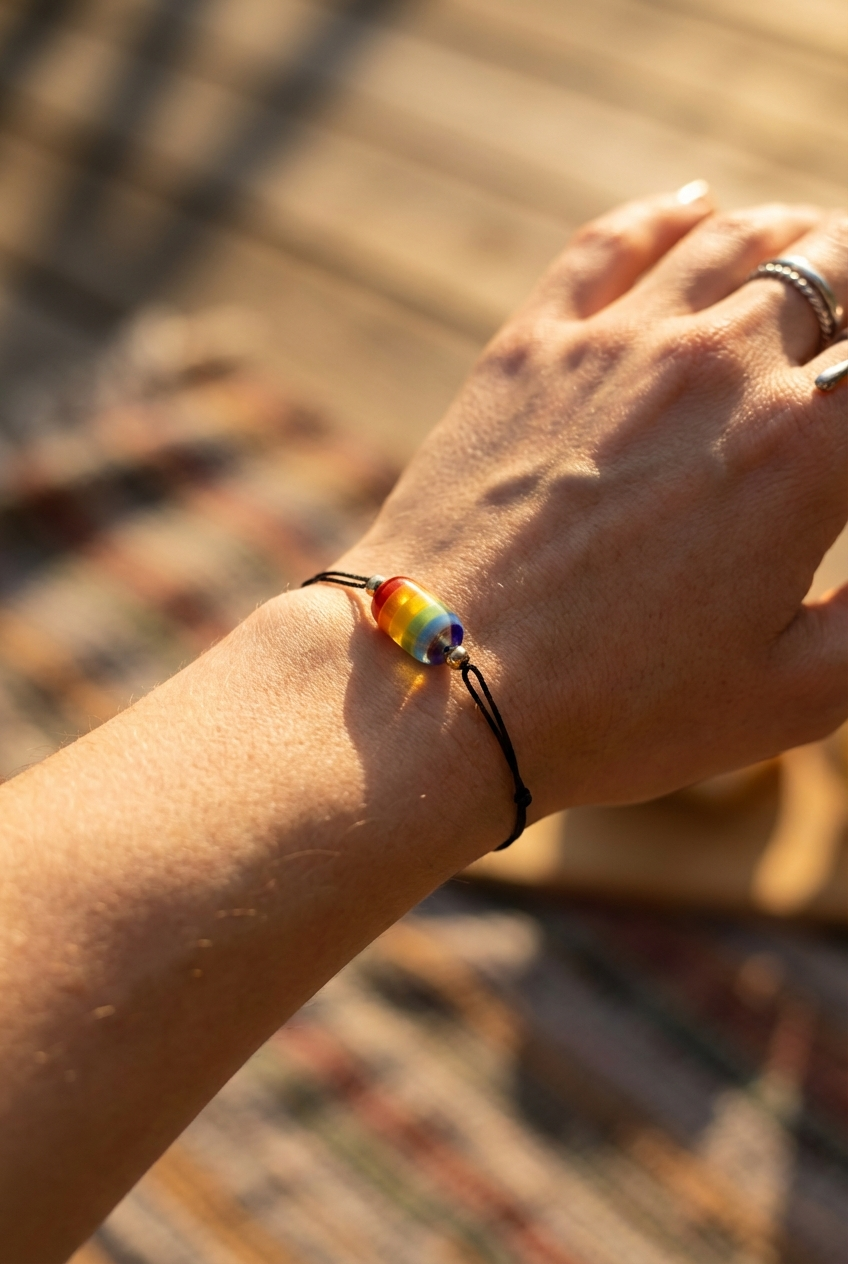 Regenbogen Armband