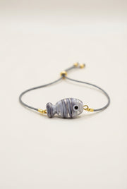 Violett Fisch Armband