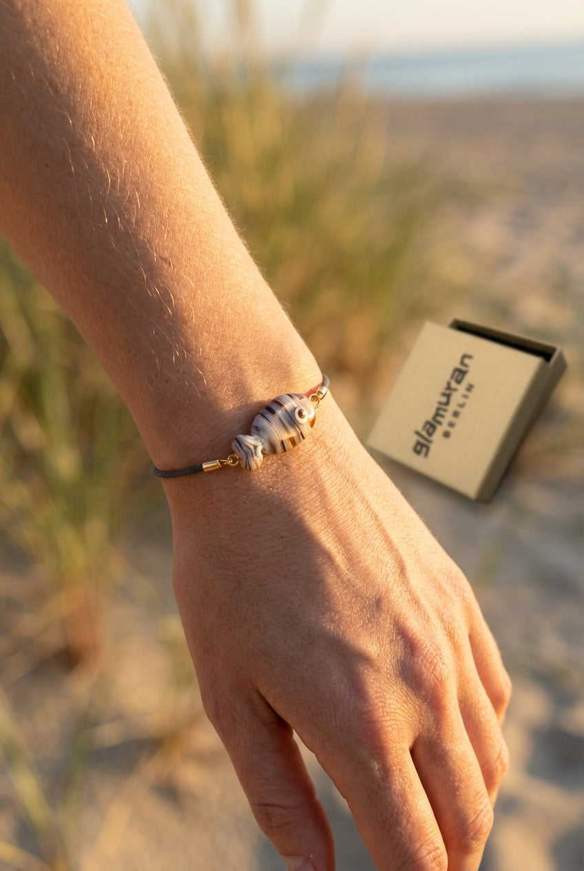 Violett Fisch Armband