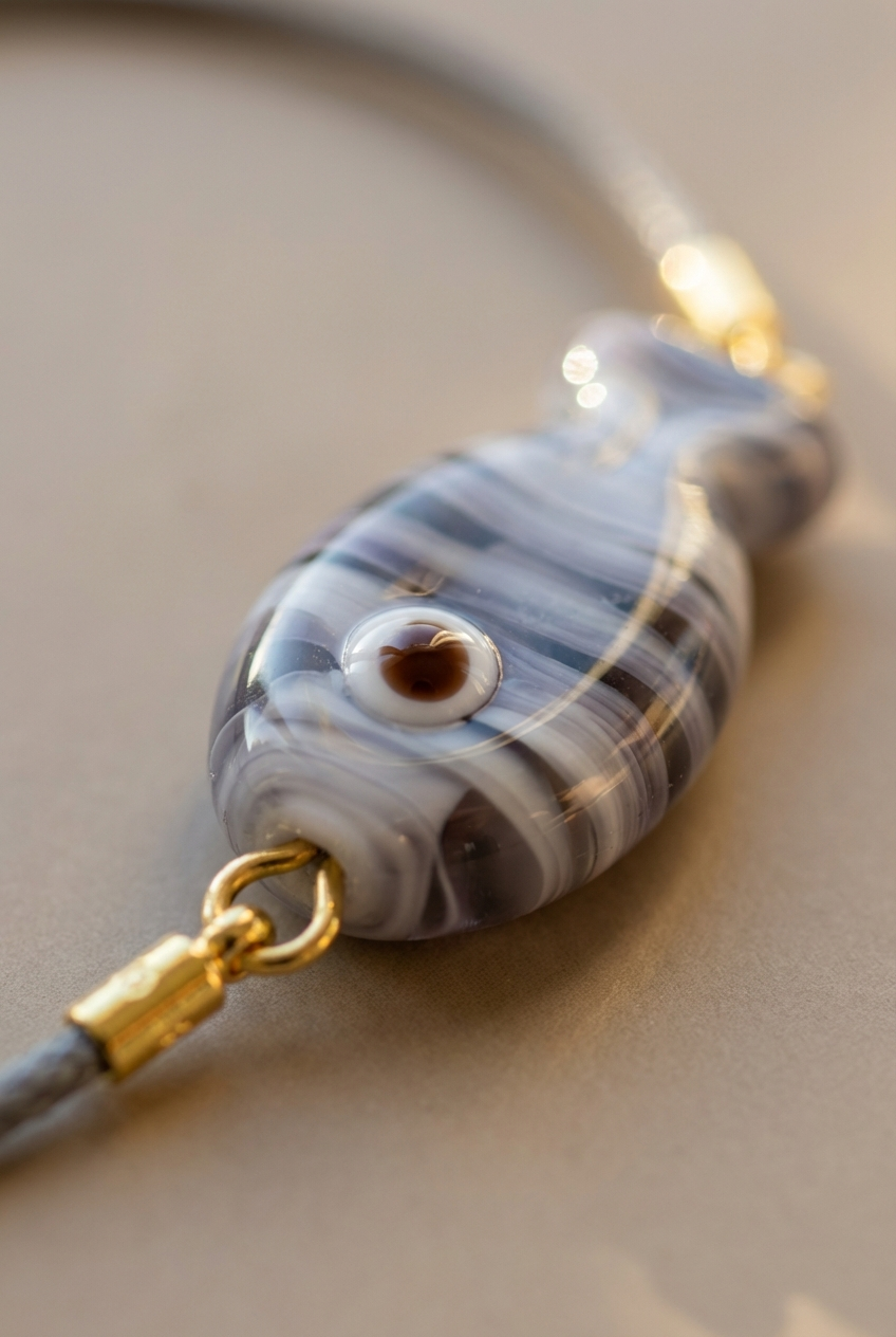 Violett Fisch Armband