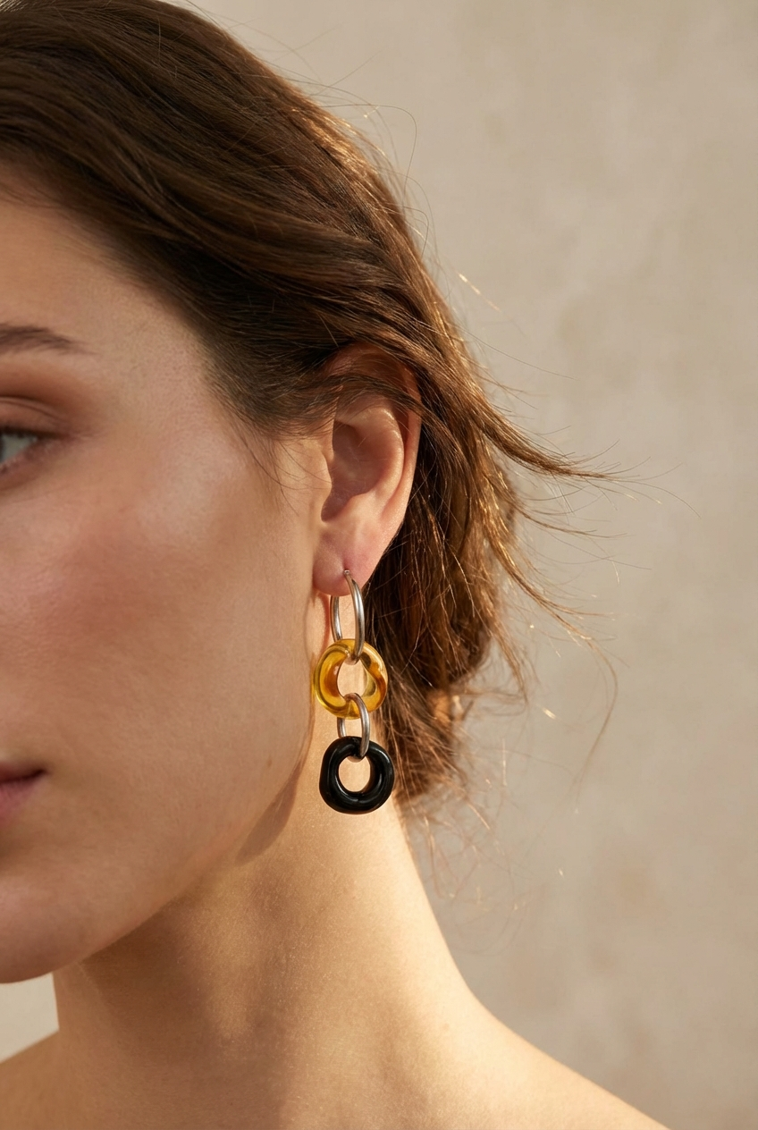 Edgy Modularen Ohrringe