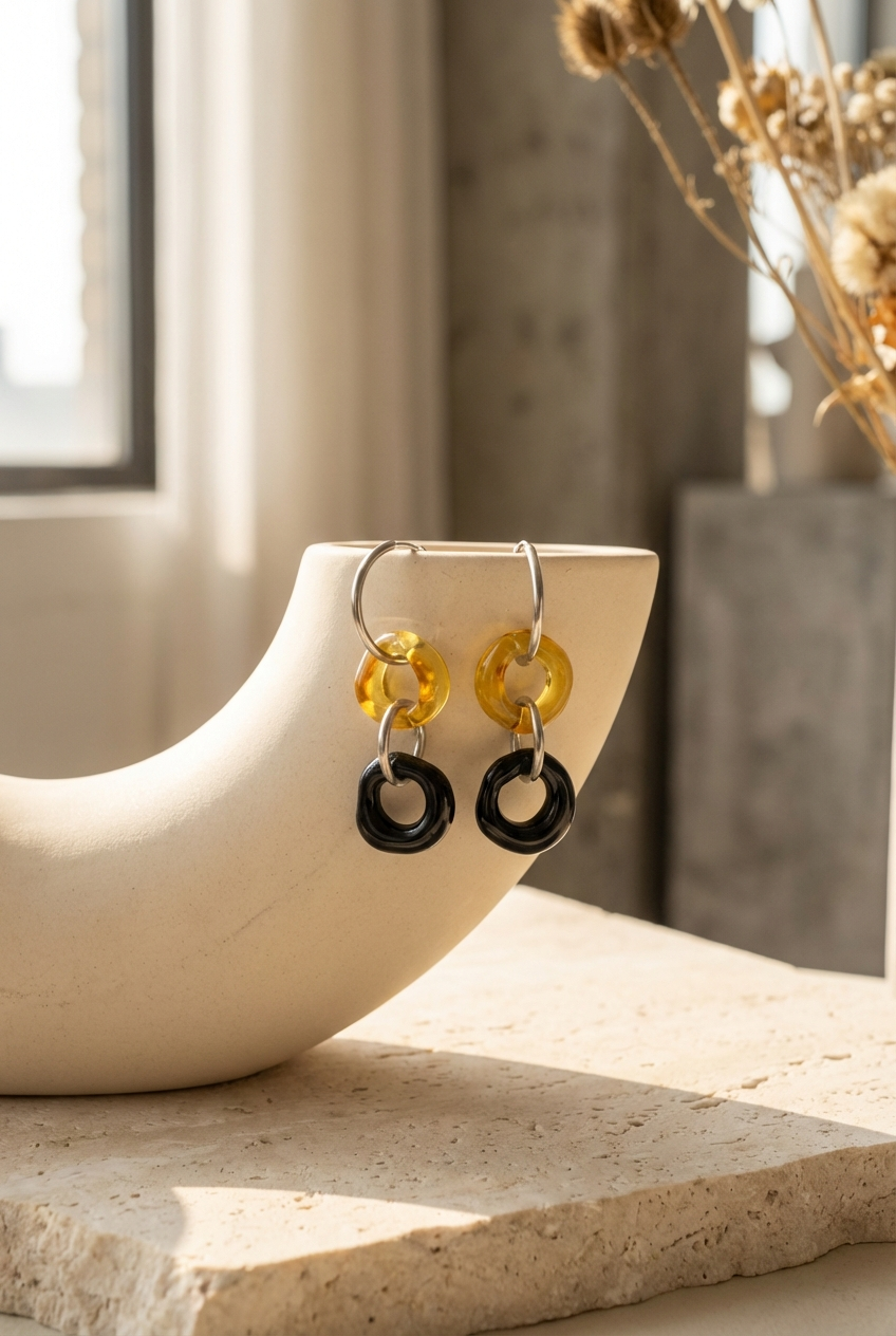 Edgy Modularen Ohrringe