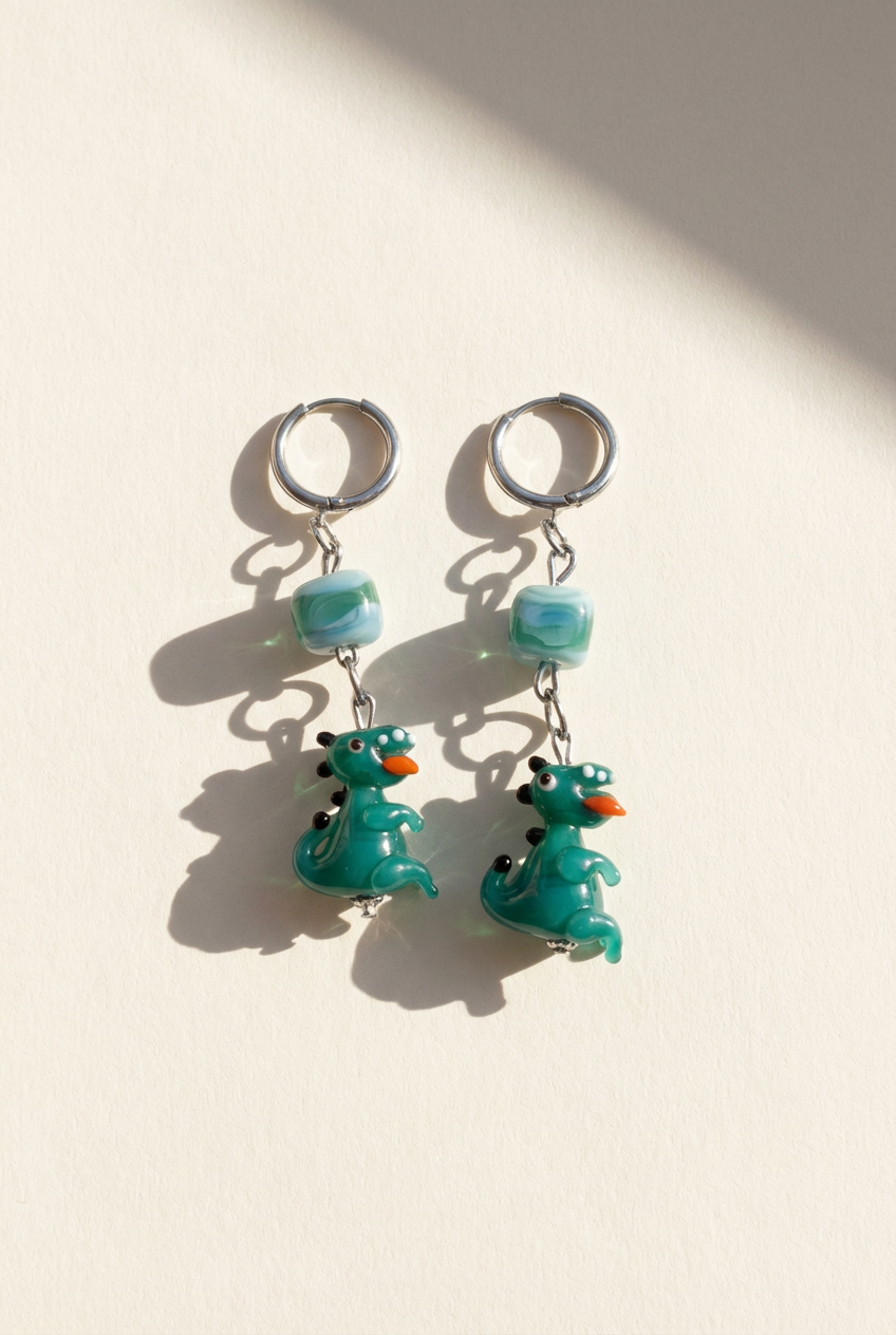 Dinosaurier Ohrringe