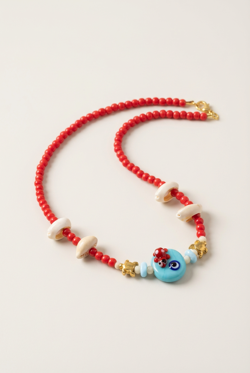 Schildkröte Glasperlenkette