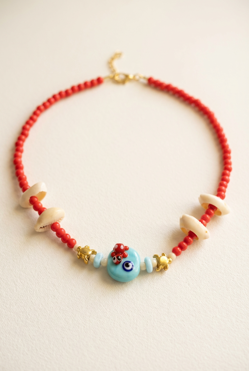 Schildkröte Glasperlenkette