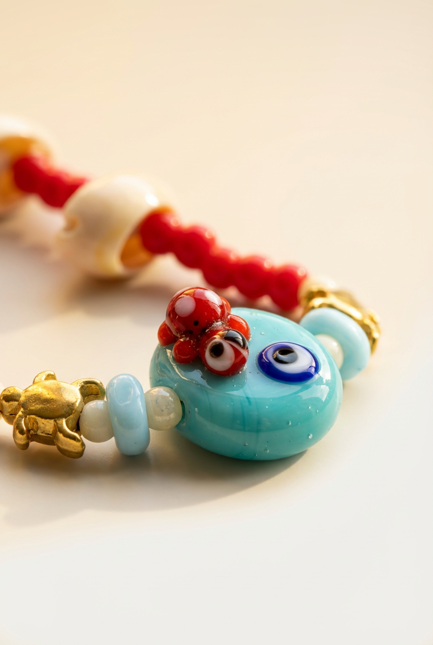 Schildkröte Glasperlenkette