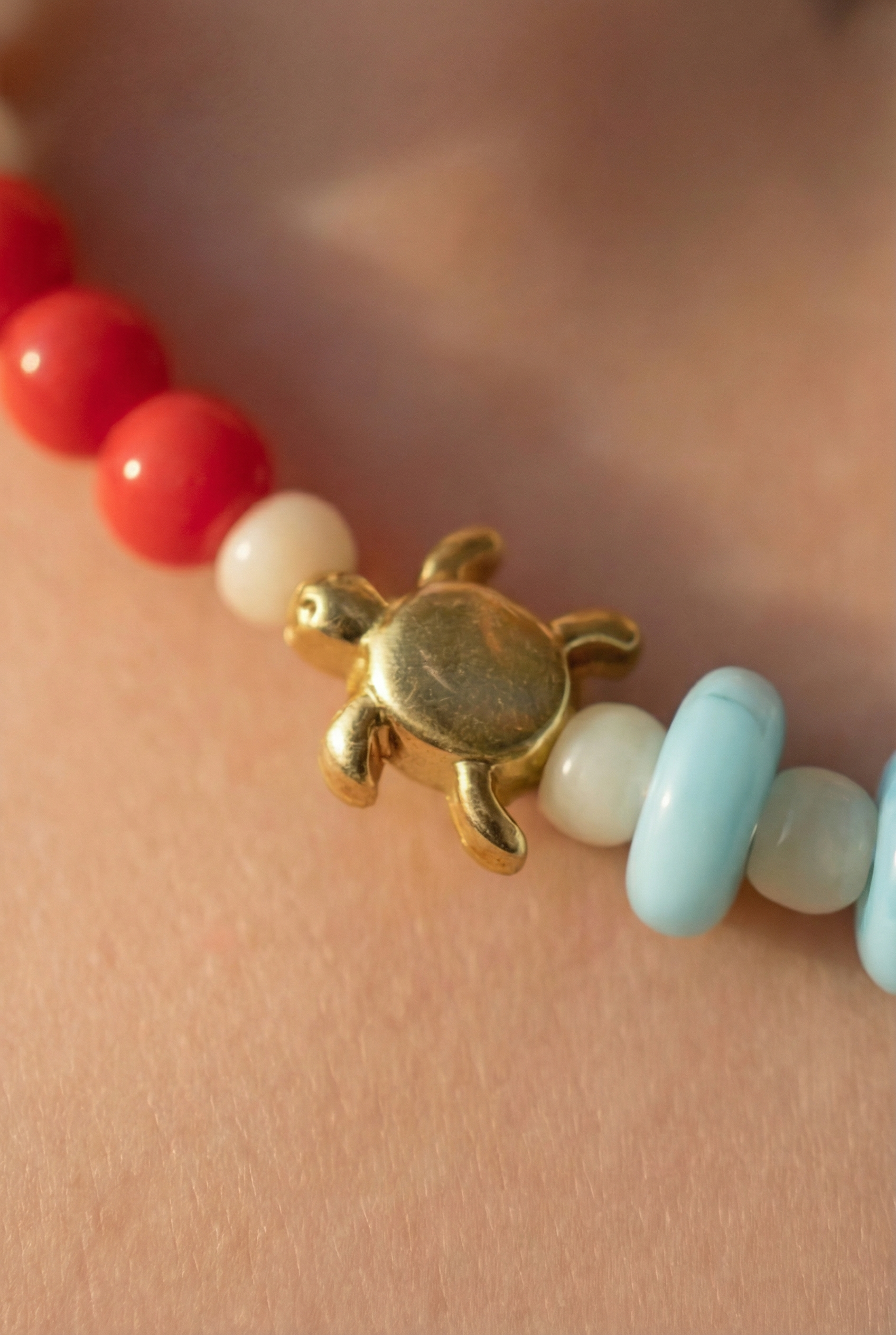 Schildkröte Glasperlenkette