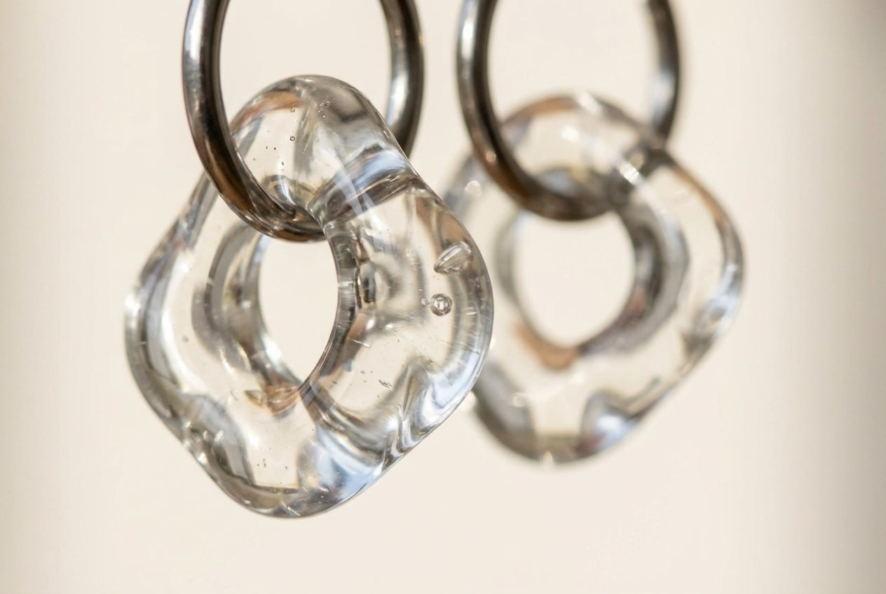 Bubb Glas Ohrringe